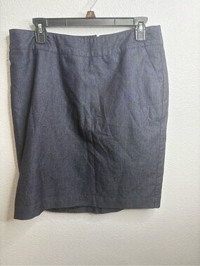 Merona Size 12 Denim Mini Skirt